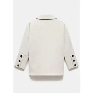 Mint Velvet Grey Textured Shacket